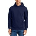 thumbnail image 2 of Men's Hoodie Casual Hooded Long Sleeve Solid Color Kangaroo Pocket Pullover Daily Wear Top, 2 of 4