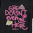 thumbnail image 3 of Mean Girls - She Doesn't Even Go Here - Men's Short Sleeve Graphic T-Shirt, 3 of 5