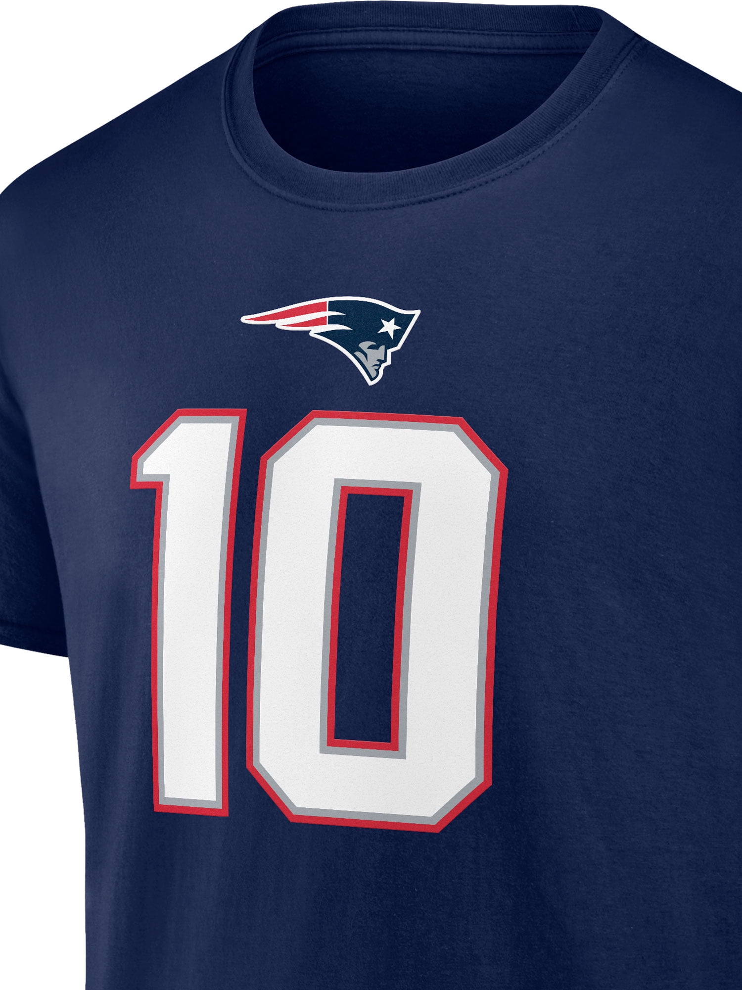 NFL Drake Maye New England Patriots Men's Player Short Sleeve T-Shirt