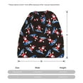 thumbnail image 3 of KLL Surfing Santa Pirnt Wicking Running Beanie Head Wrap Cycling Bandana for Men Women, 3 of 8