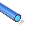 thumbnail image 3 of Unique Bargains PETG Tubing Hard 10mm ID, 14mm OD, 50cm Length, Blue no Fluorescent Light 4 Pack, 3 of 7