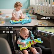 Marstone Toddler Toys for 1 2 Year Old Boy Gift: Baby Musical Toys 12-18 Months, Educational Learning Piano Guitar for Baby 1-3 with Animals and Sounds, 1st First Birthday Gifts for Kids, Girls