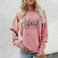 thumbnail image 2 of Funny Letter Women Sweatshirts Long Sleeve Crew Neck Casual Pullover Shirt Fall Plus Size Tees Tops, 2 of 4