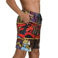 thumbnail image 3 of Yu-Gi-Oh Mens Swim Trunks Quick Dry Board Shorts with Mesh Lining Beach Shorts Swimwear Bathing Suits, 3 of 7