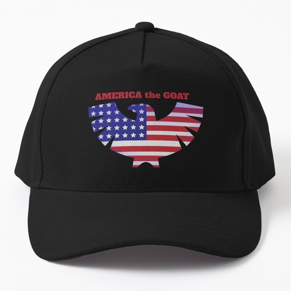 America Greatest of All Time Baseball Cap, USA Celebration Statement Design, Classic Hat