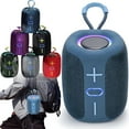 thumbnail image 7 of Vibin Wireless Speaker, Vibin Light up Speaker, 2026 New Portable Mini Outdoor Bluetooth Wireless Speakers, Stereo Pairing for Surround Sound, Waterproof & Dustproof for Anywhere,Gray (Blue), 7 of 7