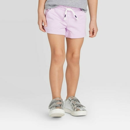 

Toddler Girls Knit Pull-On Shorts - Cat & Jack Purple 18M