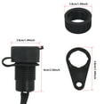 thumbnail image 2 of Dual USB Charger Socket Adapter For 2017-2021 Yamaha MT-07 MT-09 XSR900 XSR700, 2 of 5