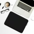 thumbnail image 5 of 15.6 Inch Laptop Sleeve Protective Case Soft Carrying Zipper Bag Cover Compatible with 15.6" Notebook Computer Ultrabook Chromebook (Black), 5 of 6