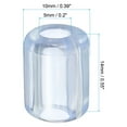 thumbnail image 2 of REGALWOVEN Kitchen Sink Racks Feet Plastic Sink Replacement Feet Wire Bumpers Clear, 2 of 6