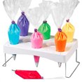 thumbnail image 4 of Injueey Soporte para bolsas color crema: estante práctico y práctico para mangas pasteleras para ahorrar espacio en la cocina Herramientas y accesorios para hornear, 4 of 6