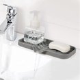 thumbnail image 4 of 2X Silicone Kitchen Soap Tray, Sink Tray Drain Sponge Rack, Sink Storage Tray, Used for Sponge Soap Dispenser Scrubber, 4 of 7