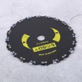thumbnail image 4 of Blade High Carbon Steel Circular Saw Cutting Blade Replacement Brush Cutter Accessories 9inch 20T, 4 of 7