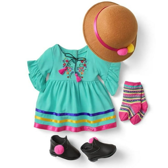 American Girl World Traveler in Peru Outfit for 18" dolls