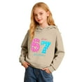 thumbnail image 2 of JIAYUE Kids Stylish 67 Six Seven Hoodie Sweatshirt For Boys Girls Cartoon Letter Printed Long Sleeve Relaxed Fit For Children Fall Winter Base Layer Pullover, 2 of 6