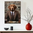 thumbnail image 3 of Doguede Bordeaux Dog Bathroom Decor - Funny Bathroom Decor Wall Art, Dog Bathroom Wall Art and Animal Canvas, Dog Bathroom Canvas, 3 of 4