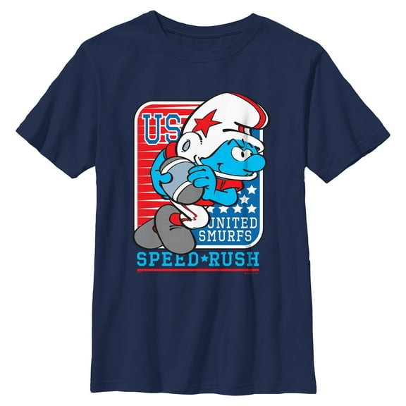 Boys The Smurfs Speed and Rush T Shirt