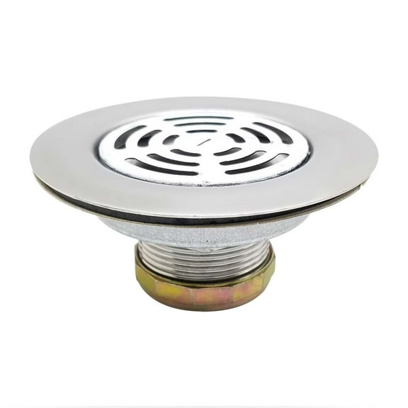 Thrifco Plumbing 9401804 4-1/2 Inch Flat Kitchen Sink Strainer