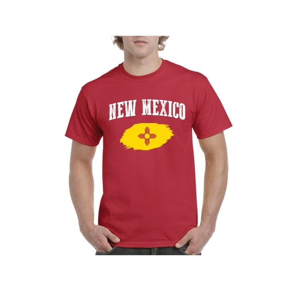 Men's T-Shirt Short Sleeve - New Mexico