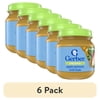 (6 pack) Gerber Organic Stage 2 Baby Food, Apple Spinach Kale Puree, 4 oz Jar