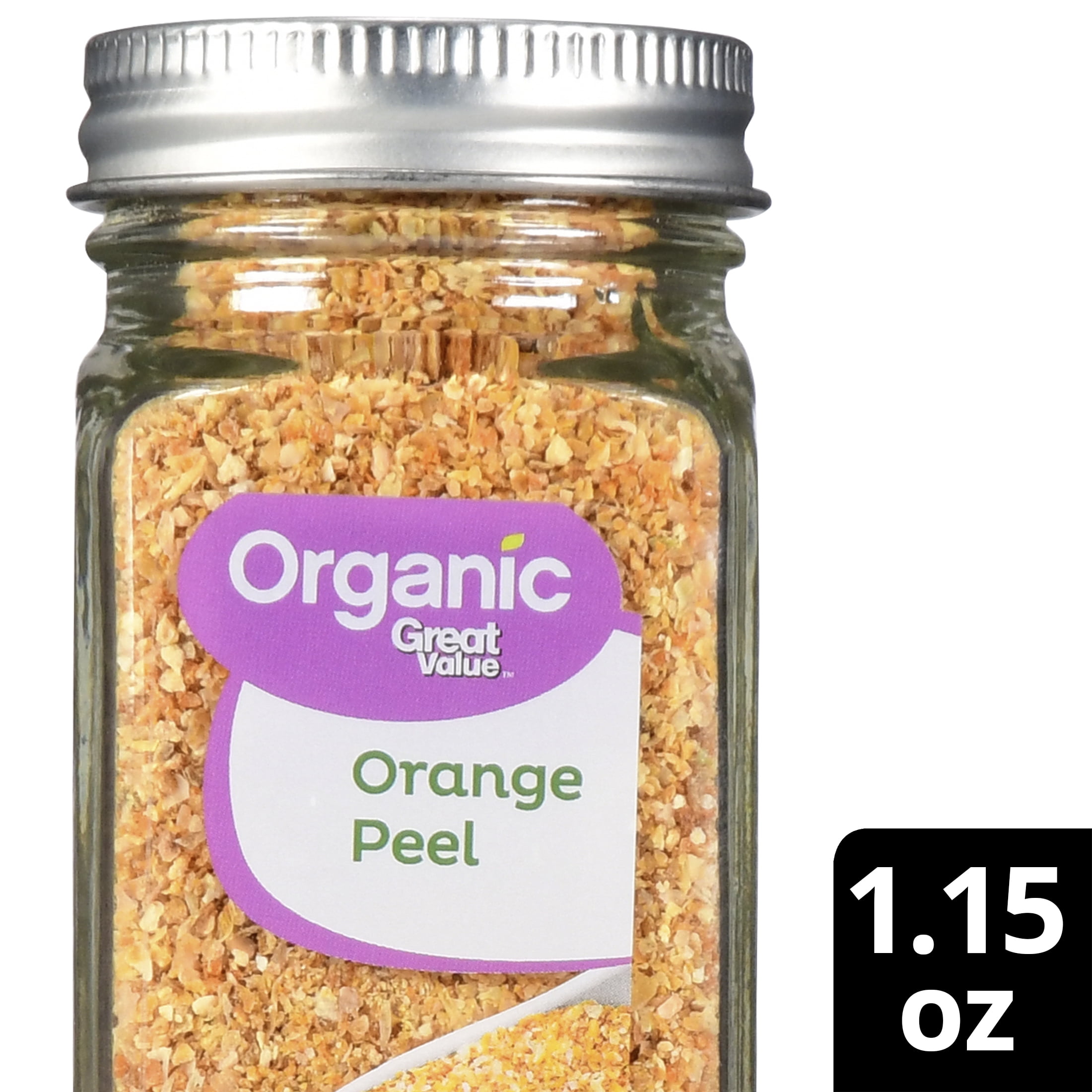 Great Value Organic Orange Peel, 1.15 oz