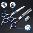 thumbnail image 2 of Hair Scissors Set Salon Scissors Professional Hair Scissors Set Stainless Steel Scissors Salon Hairdressing Tools For Men Women, 2 of 6
