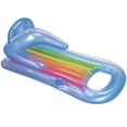 thumbnail image 3 of Lounge hinchable INTEX King Kool azul y plateado, paquete de 2 Intex Intex, 3 of 4