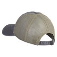 thumbnail image 3 of Dubai Skyline Embroidered Pigment Dyed Mesh Cap - Grey Khaki OSFM, 3 of 5