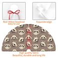 thumbnail image 4 of Pofeuu Raccoon Print Christmas Tree Skirt, Merry Christmas Skirt Xmas Tree Ornaments for Xmas Holiday Party Decorations-, 4 of 7