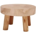 thumbnail image 1 of Soporte de madera para plantas, minitaburete, soporte para plantas suculentas, maceta, soporte de madera para interiores y exteriores, decoración rústica para jardín, 1 of 1