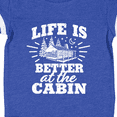 thumbnail image 4 of Inktastic Life is Better at the Cabin with Trees and Moon Boys or Girls Baby Bodysuit, 4 of 5