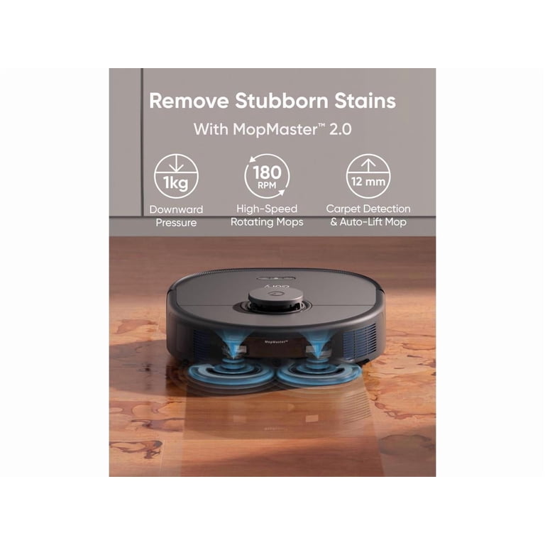 eufy X10 Pro Omni Robot Vacuum and Mop, 8,000 Pa Suction, Dual