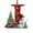 I, variant on Zhourta Snowman 26 Letter Ornaments Christmas Tree Decorations Red Initial Alphabet Hanging Ornaments A to Z Christmas Letter Tree Hanging Xmas Alphabet for DIY Craft Ornaments