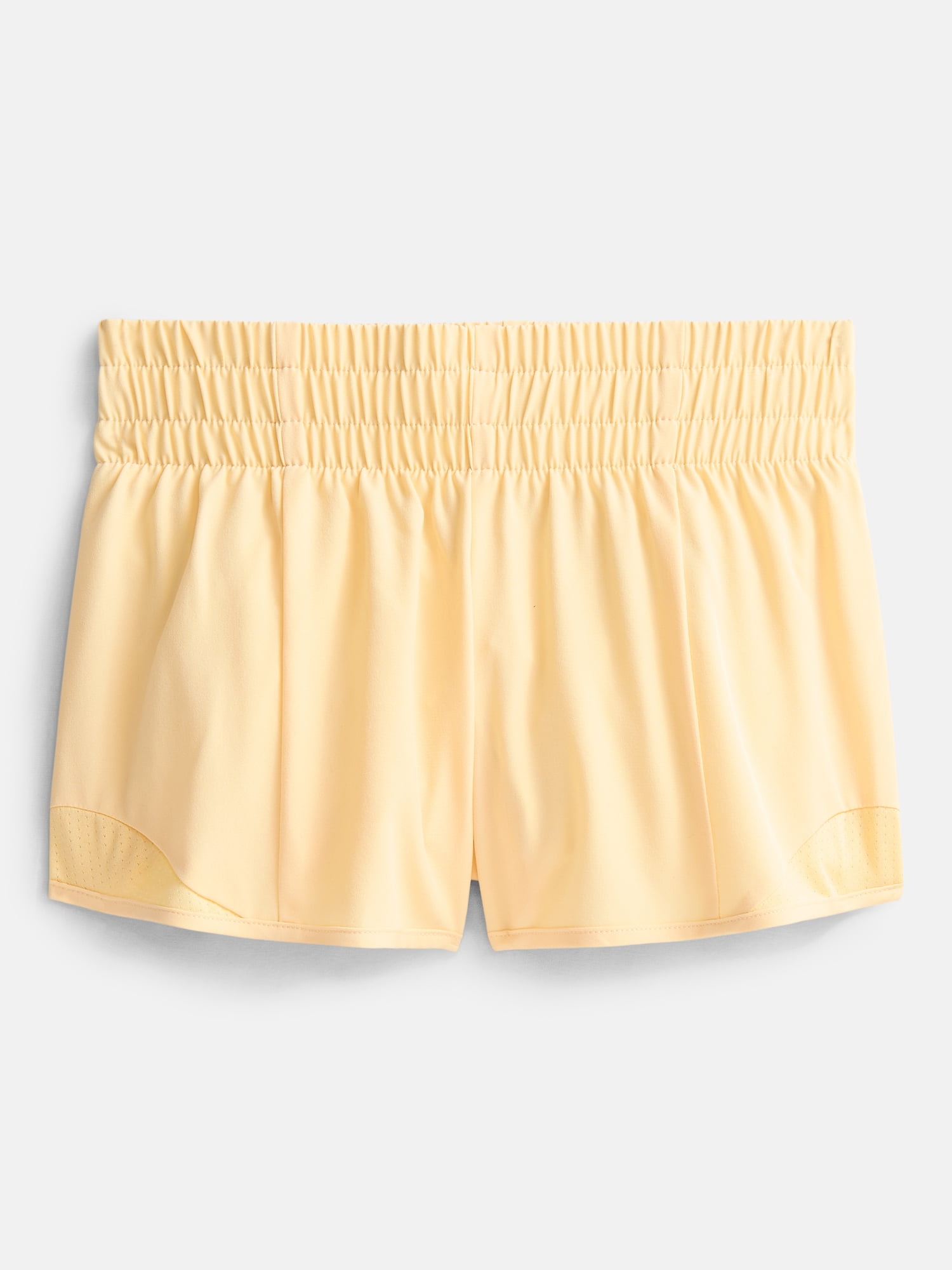 Athletic Works Girls’ Pull On Running Shorts, 2-Pack, Sizes 4-18 & Plus