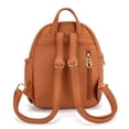 thumbnail image 4 of Montana West Purse Medium Backpack for Women Anti Theft Backpacks with Secured Zipper, Brown, 4 of 6