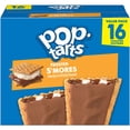 thumbnail image 3 of (3 pack) Pop-Tarts Frosted S'mores Toaster Pastries, Breakfast Foods, Shelf-Stable, 27 oz (16 Count), 3 of 15