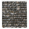 thumbnail image 3 of Ambesonne Cobblestone Shower Curtain, Fuliginous Tiles, 69"Wx84"L, Dark Grey Taupe, 3 of 3