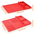 thumbnail image 3 of Maytalsory Tapis de Protection pour Grille de Barbecue avec Tapis d'Outil en Silicone Antidérapant Résistant à la Chaleur Petit Gris, 3 of 6