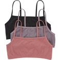 thumbnail image 1 of REJODA-Womens Cotton String Bralette, 3-Pack Bra, 1 of 4