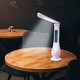 thumbnail image 3 of TIMIFIS Desk Lamp New LED Electronic Clock Desk Lamp, Foldable Rechargeable Reading Lamp, 3 Grades of Brightness Adjustment, Desk Lamp with Temperature Display Lighting & Ceiling, 3 of 5