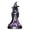 7#, variant on 2026 New Halloween Mossy Tree Witch With Crow Light Up 7" Resin Figurine Rave Mantel Shelf Party Decorations