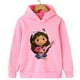 thumbnail image 3 of Sudadera con capucha de la casa de muñecas de Gabby para niños, dibujos animados de los gatos Gabby, abrigos de manga larga para niños, ropa para niñas, jerséis para niños, 3 of 5