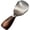 Square, variant on NOVELAR Upright Standing Rice Spoon with Wooden Handle, Non-Stick Texture for Fluffy Rice, Perfect for Serving Hot Dishes and Entertaining