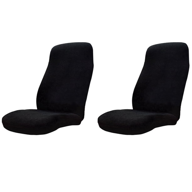 2X Cubierta de la Silla del Asiento del Escritorio del Ordenador de Oficina del Estiramiento Giratorio Anti-Sucio Fundas Elásticas Impermeables para Sillas Fundas ExtraíBles L