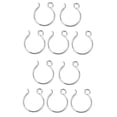 thumbnail image 1 of de oreja Gancho de oreja bricolaje 10Pcs 925 Sterling Earring Hooks Findings Supplies - French Earring Hook With Ear Backs Pendientes Perforados Para Mujeres Pendientes DIY Makin, 1 of 9
