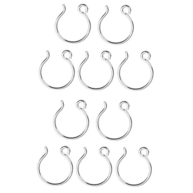 de oreja Gancho de oreja bricolaje 10Pcs 925 Sterling Earring Hooks Findings Supplies - French Earring Hook With Ear Backs Pendientes Perforados Para Mujeres Pendientes DIY Makin