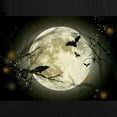 thumbnail image 3 of CafePress - Halloween Moon Spooky Crows Long Sleeve T Shirt - Women's Long Sleeve Graphic Tee Casual Fit, 3 of 4