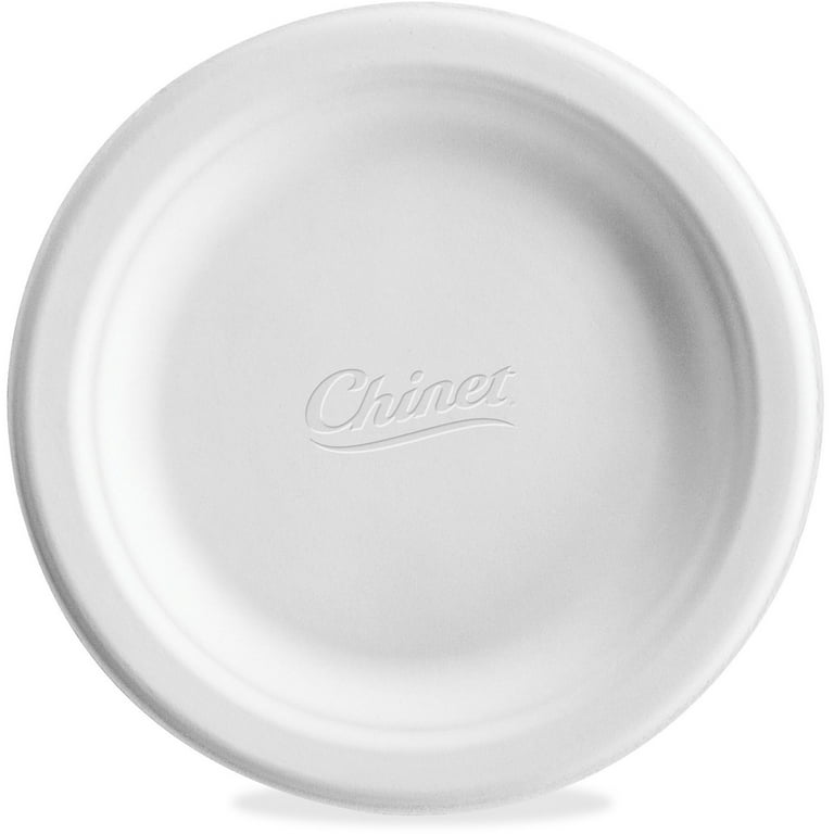 6 -Inch/9-Inch Paper Plates Uncoated, Disposable Plates Paper Plate Bulk,  White 