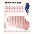 thumbnail image 3 of CAMBIVO Yoga Pants for Women, High Waisted Workout Leggings with Pockets, 3 of 7