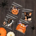 thumbnail image 5 of Uanit Halloween Candy Bag Cookie Packaging Bag Self Adhesive Bag 100 Pieces Halloween Candy Bags Halloween Bags Self Adhesive Clear Cookie and Candy Bags for Halloween Party Supplies, 5 of 7